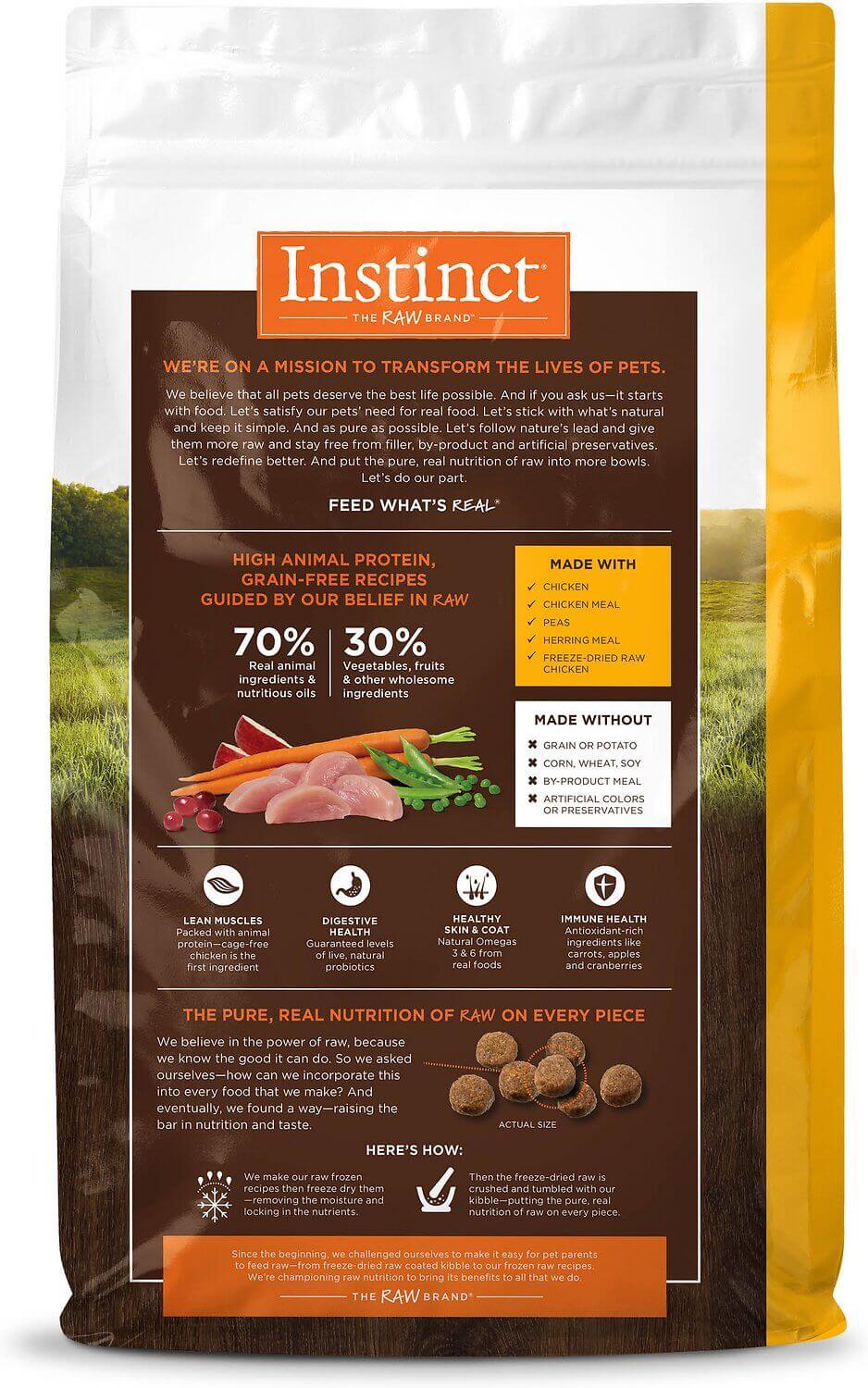 Instinct Dog Food Review