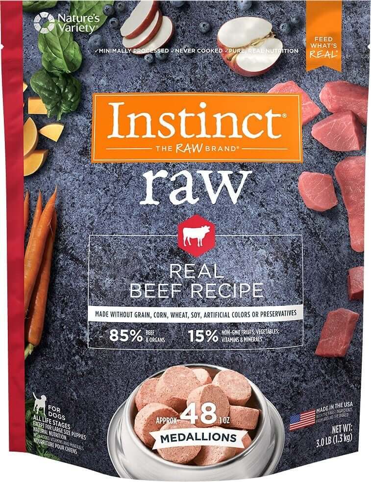 Instinct Raw Frozen Diets Dog Food Review (Raw Frozen)