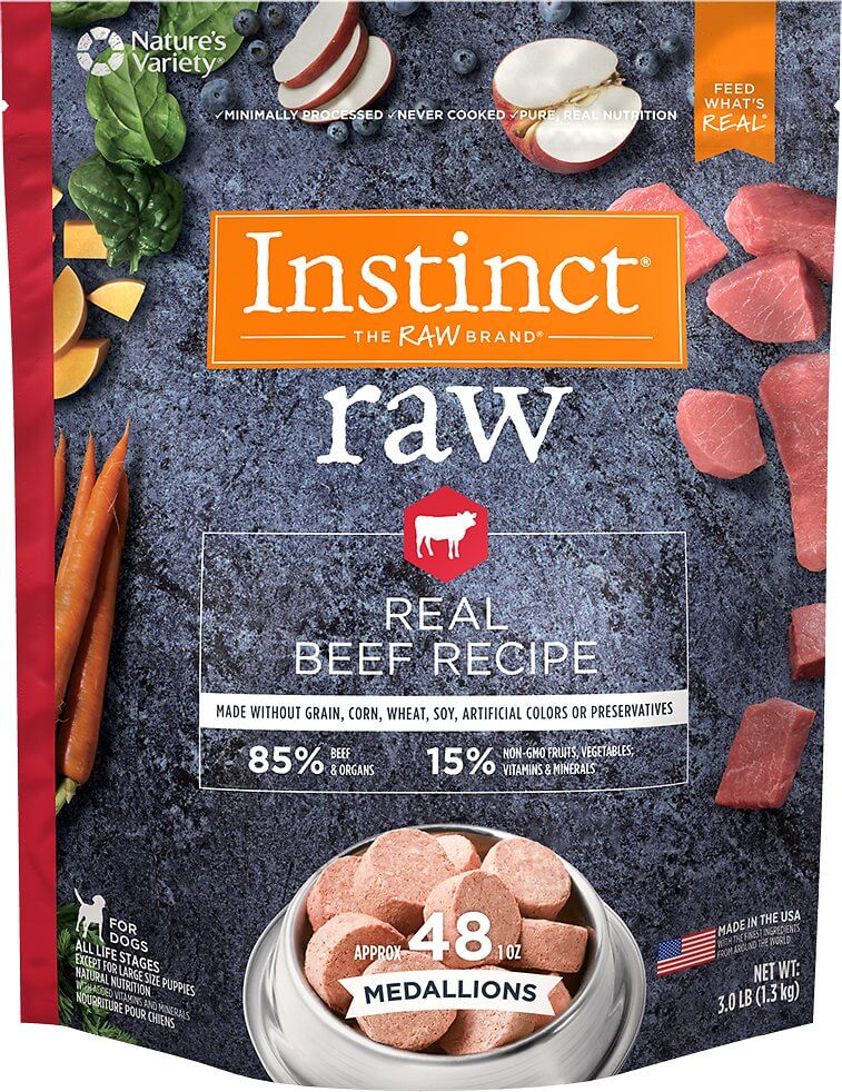 instinct dog food wet