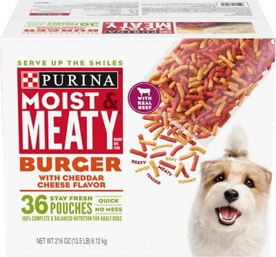 Purina Moist and Meaty Dog Food 