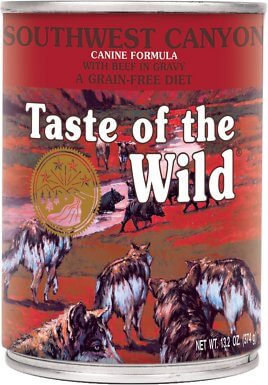 taste of the wild canine formula