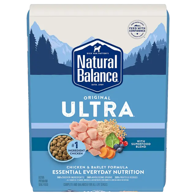 Natural Balance Original Ultra Whole Body Health Dog Food Review (Dry)