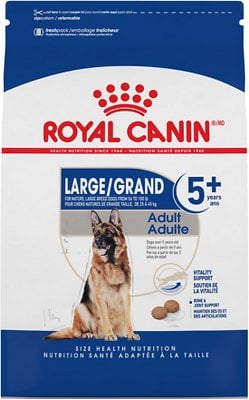 Royal Canin Size Health Nutrition Large Dog Food Review (Dry)