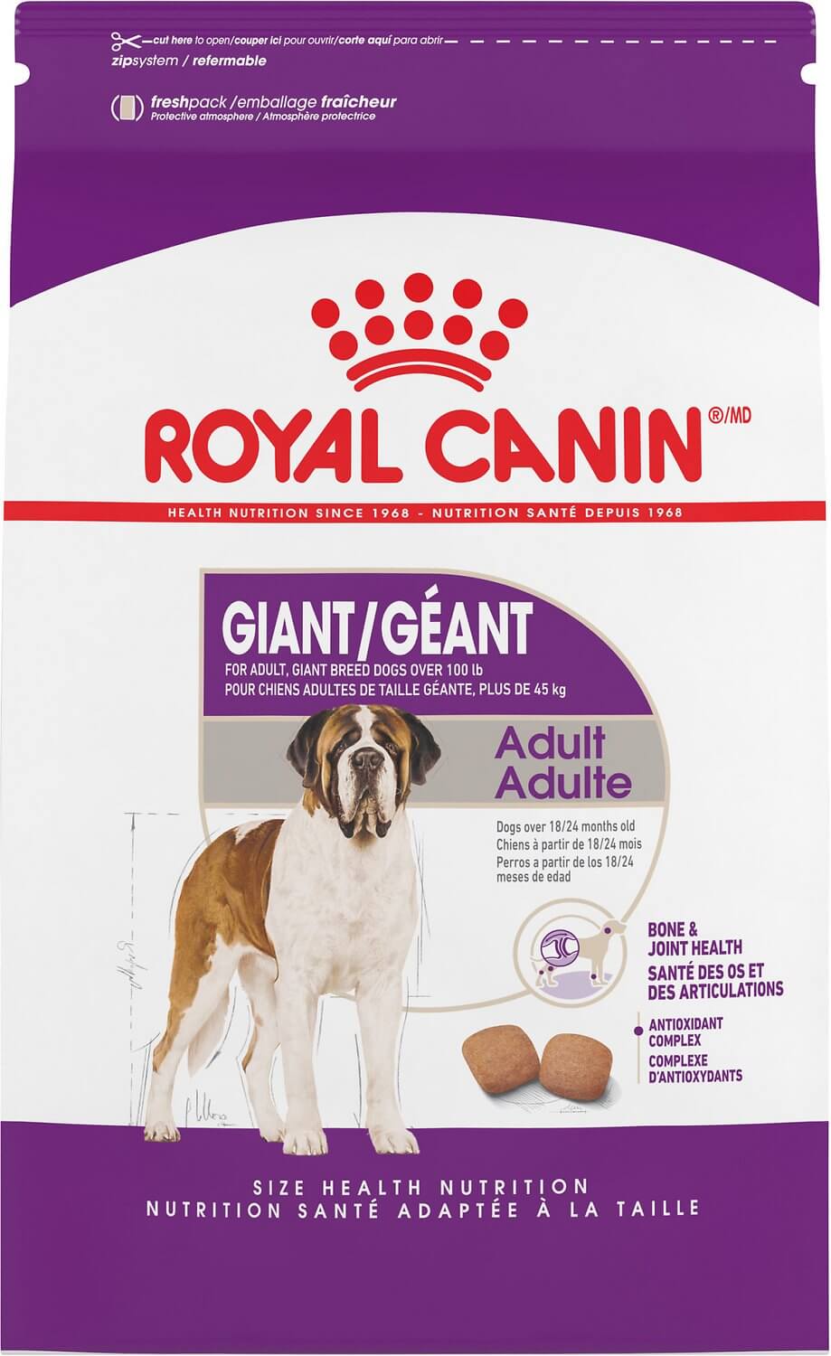Royal Canin Size Health Nutrition Giant Dog Food Review (Dry)