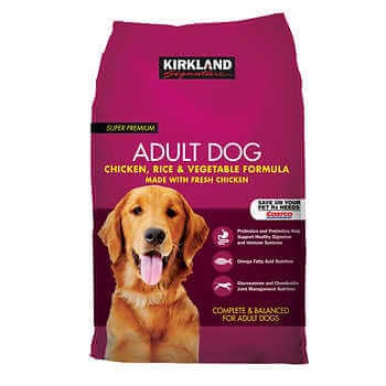 Costco Kirkland Signature Adult Chicken Rice and Vegetable Dry Dog Food