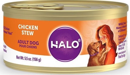 Halo Chicken Stew Adult - Best Dog Food for Poodles