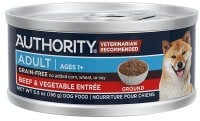 Authority Beef and Vegetable Wet Dog Food