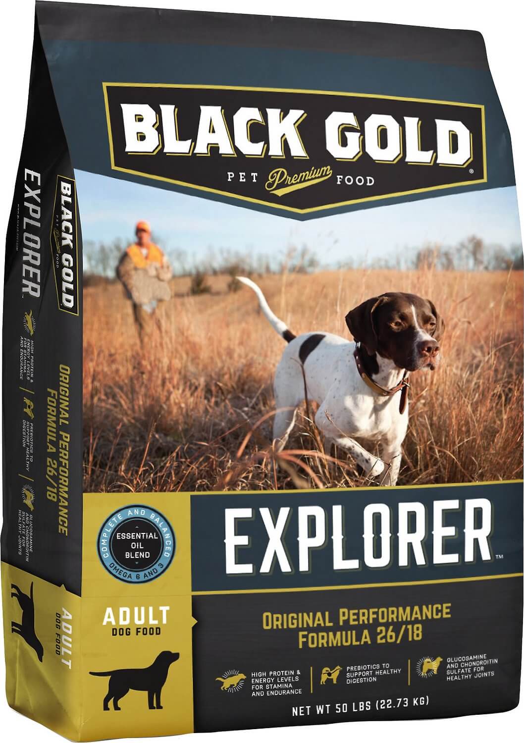 Black and Gold Explorer Original Performance Dry Dog Food