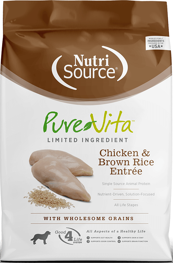 NutriSource PureVita Dog Food Review (Dry)