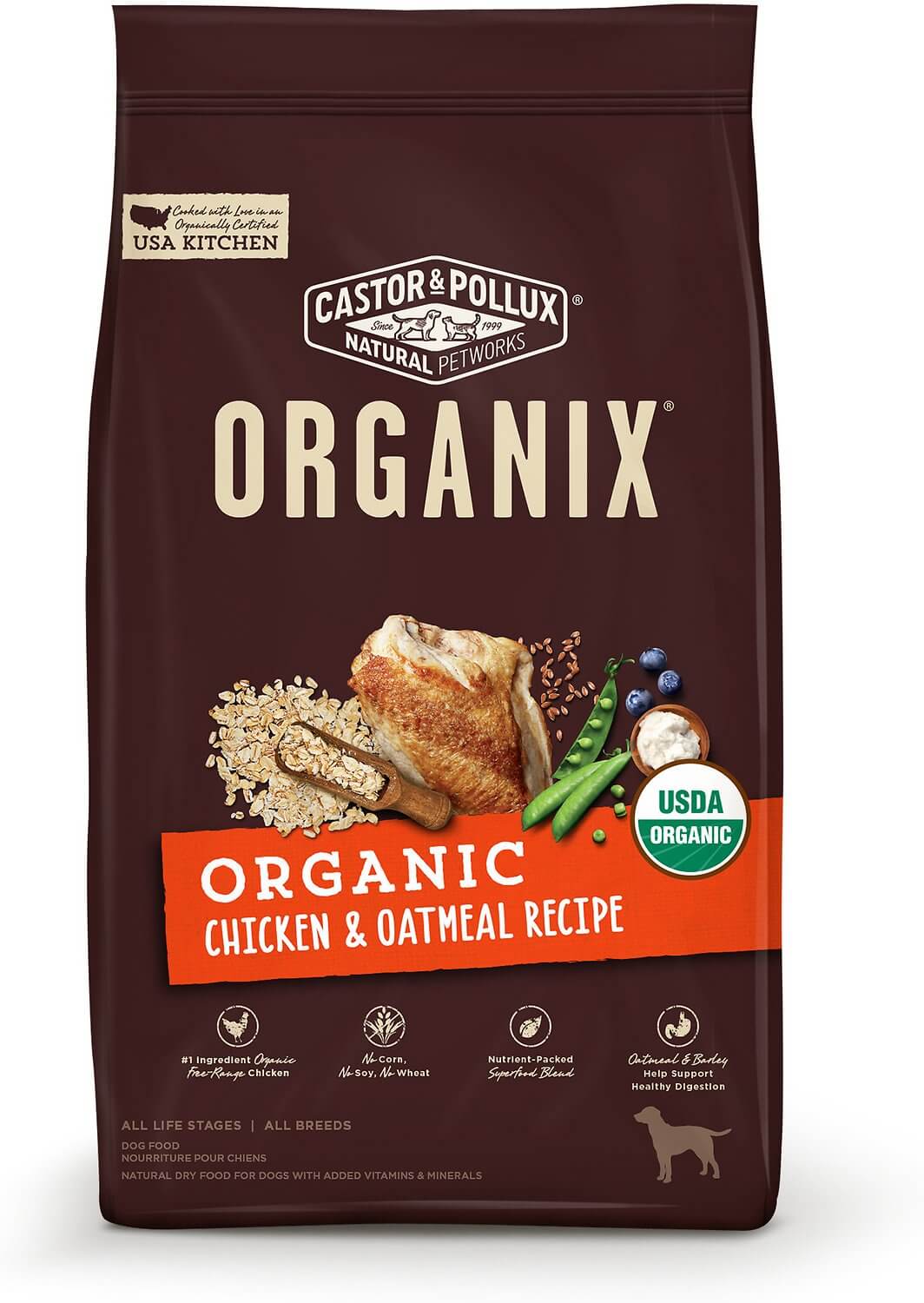 Organix Dry Dog Food Review Rating Recalls