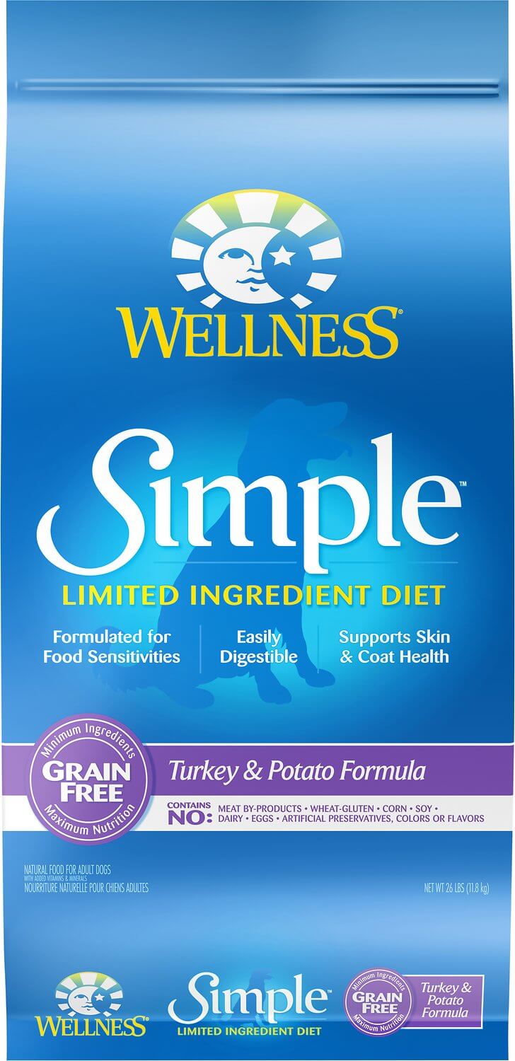 Wellness Simple Ingredient - Best Dog Food for Sensitive Stomachs