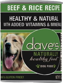 Dave’s Naturally Healthy Dog Food Review (Canned)