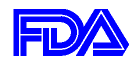 Logo of the US FDA