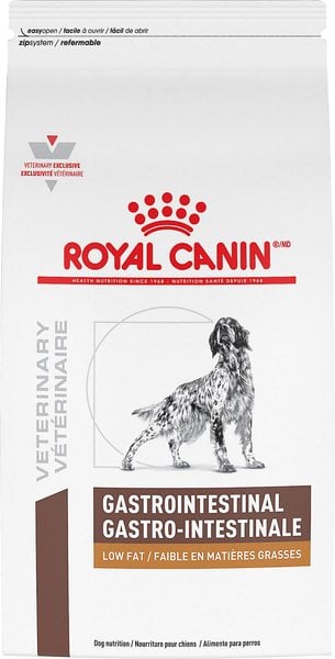 Royal Canin Veterinary Diet Gastrointestinal Low Fat Kibble - Best Dog Food for Sensitive Stomachs
