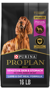 Purina Pro Plan Sensitive Skin and Stomach - Best Dog Foods for Allergies