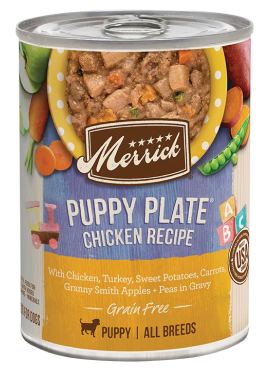Merrick Grain-Free Puppy Plate Chicken - Best Wet Puppy Food