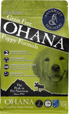 Annamaet Grain-Free Ohana Puppy Food - Best Dry Puppy Foods