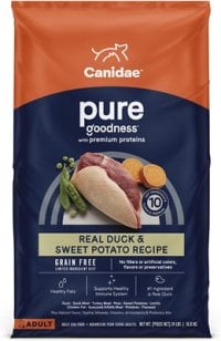 Canidae Pure Real Duck and Sweet Potato Recipe - Best Grain-Free Dry Dog Foods