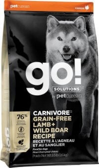 Go! Carnivore Grain-Free Lamb and Wild Boar Dog Food - Best Grain-Free Dry Dog Foods