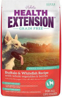 Health Extension Grain-Free Buffalo and Whitefish Recipe - Best Grain-Free Dry Dog Foods