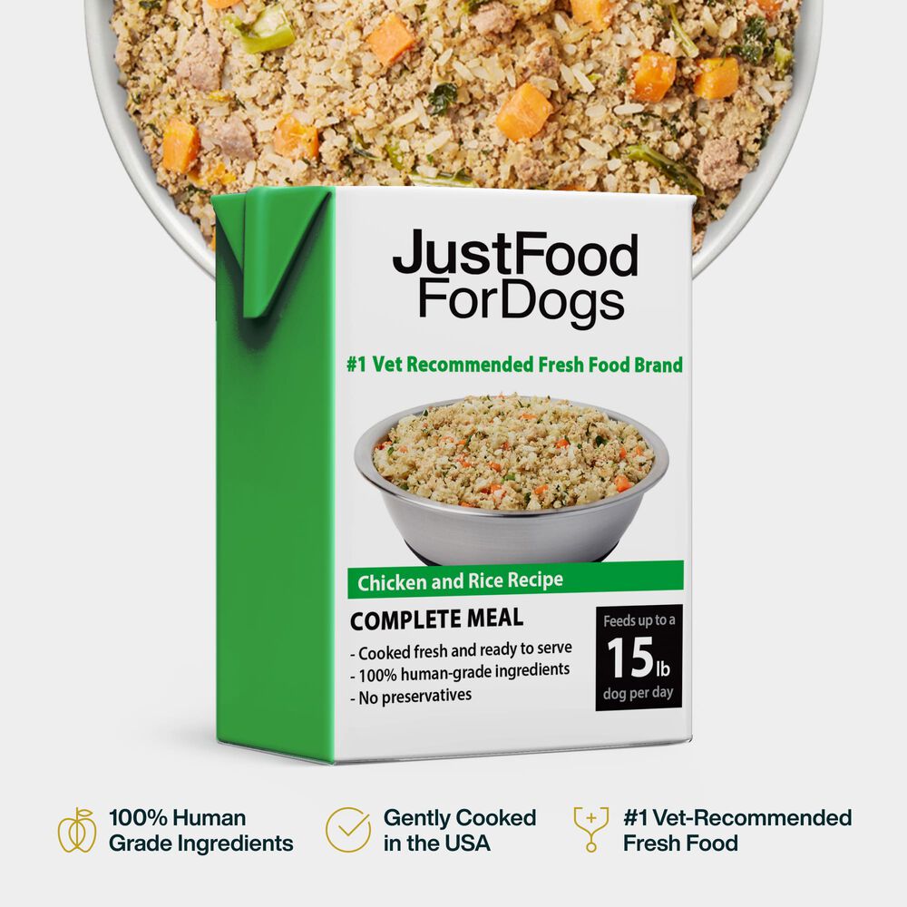 Just Food for Dogs Pantry Fresh Chicken & Rice - Best Wet Puppy Food