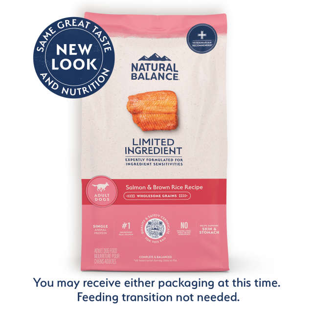Natural Balance Limited Ingredient Salmon & Brown Rice - Best Dog Foods for Allergies