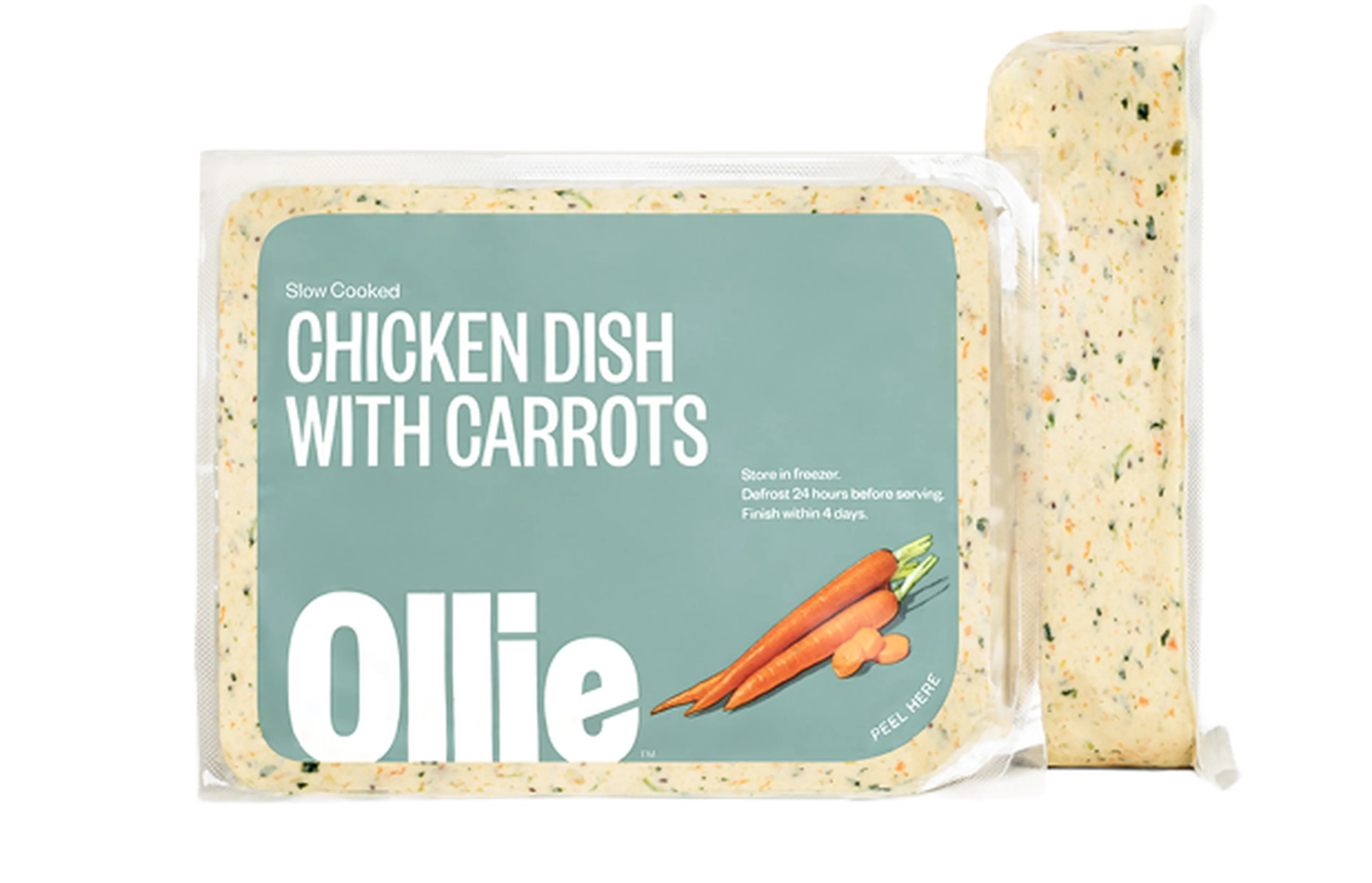 Ollie Chicken Dish with Carrots  - Best Wet Puppy Food
