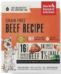 The Honest Kitchen Grain-Free Beef Recipe Dehydrated Dog Food - Best Grain-Free Dry Dog Foods