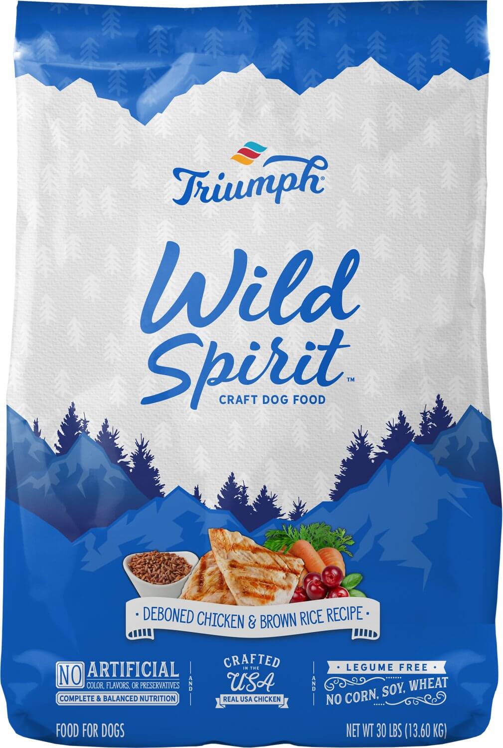 Triumph Wild Spirit Dog Food Review (Dry)