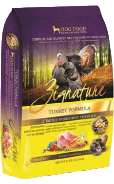 Zignature Turkey Formula Limited Ingredient Dog Food - Best Dog Foods for Allergies