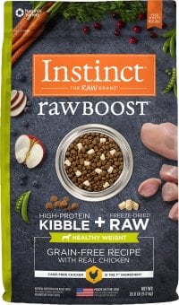Instinct Raw Boost Healthy Weight Dog Food - Best Dog Foods for Weight Loss