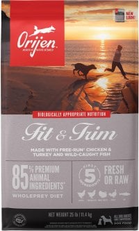 Orijen Fit and Trim Dog Food - Best Dog Foods for Weight Loss