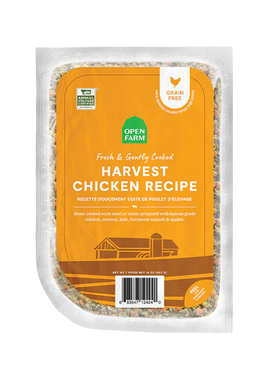 Open Farm Gently Cooked Harvest Chicken - Best Dog Foods for Weight Loss