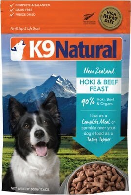 K9 Natural Freeze Dried Raw Dog Food Review (Freeze-Dried)