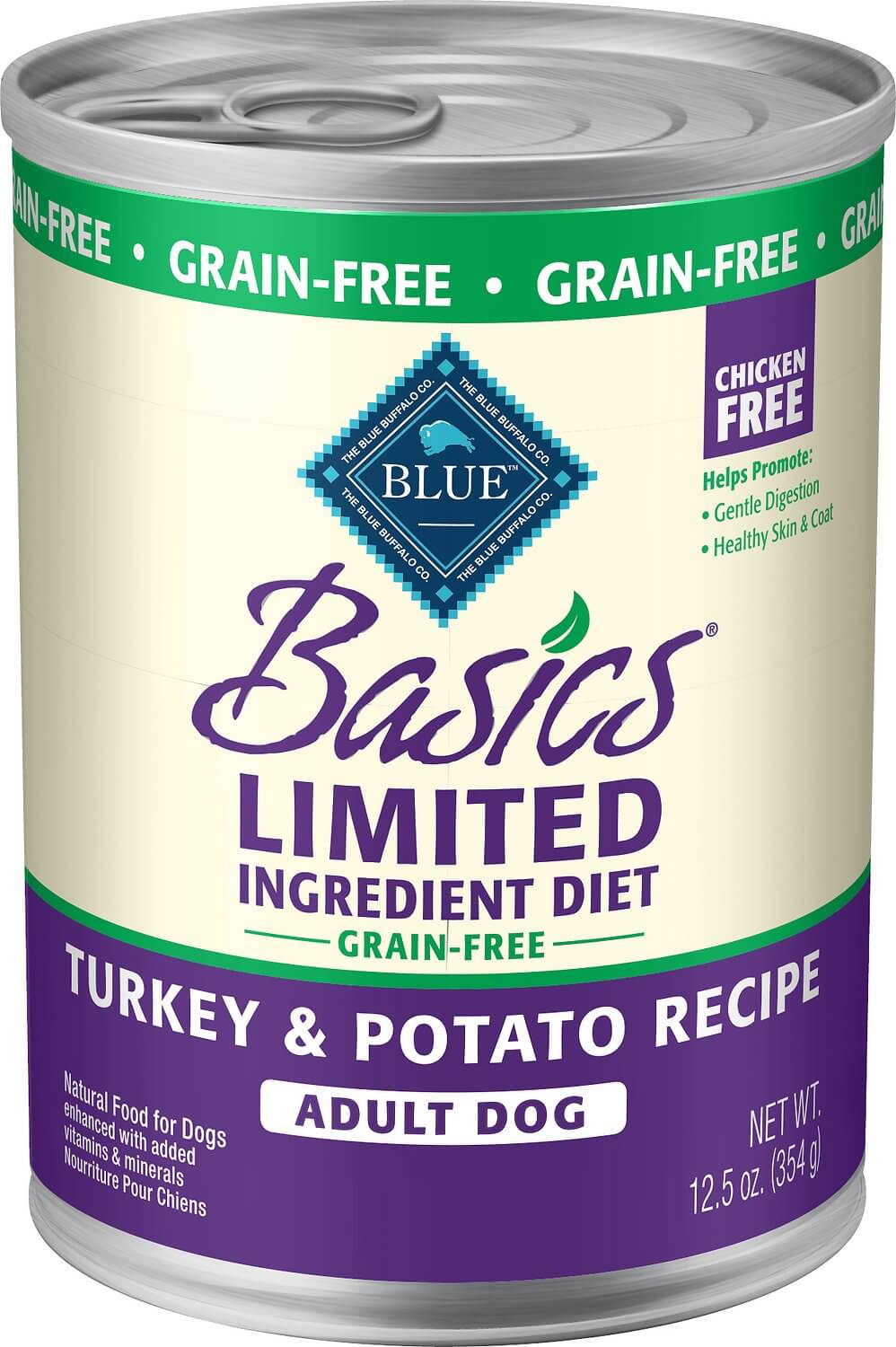 Blue Buffalo Basics Grain Free Dog Food Review (Canned)
