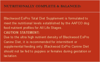 Blackwood ExPro Dog Food Review (Dry)