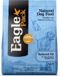 Eagle Pack Reduced Fat Dog Food - Best Low Fat Dog Foods
