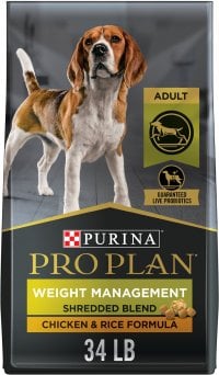 Purina Pro Plan Weight Management - Best Low Fat Dog Foods