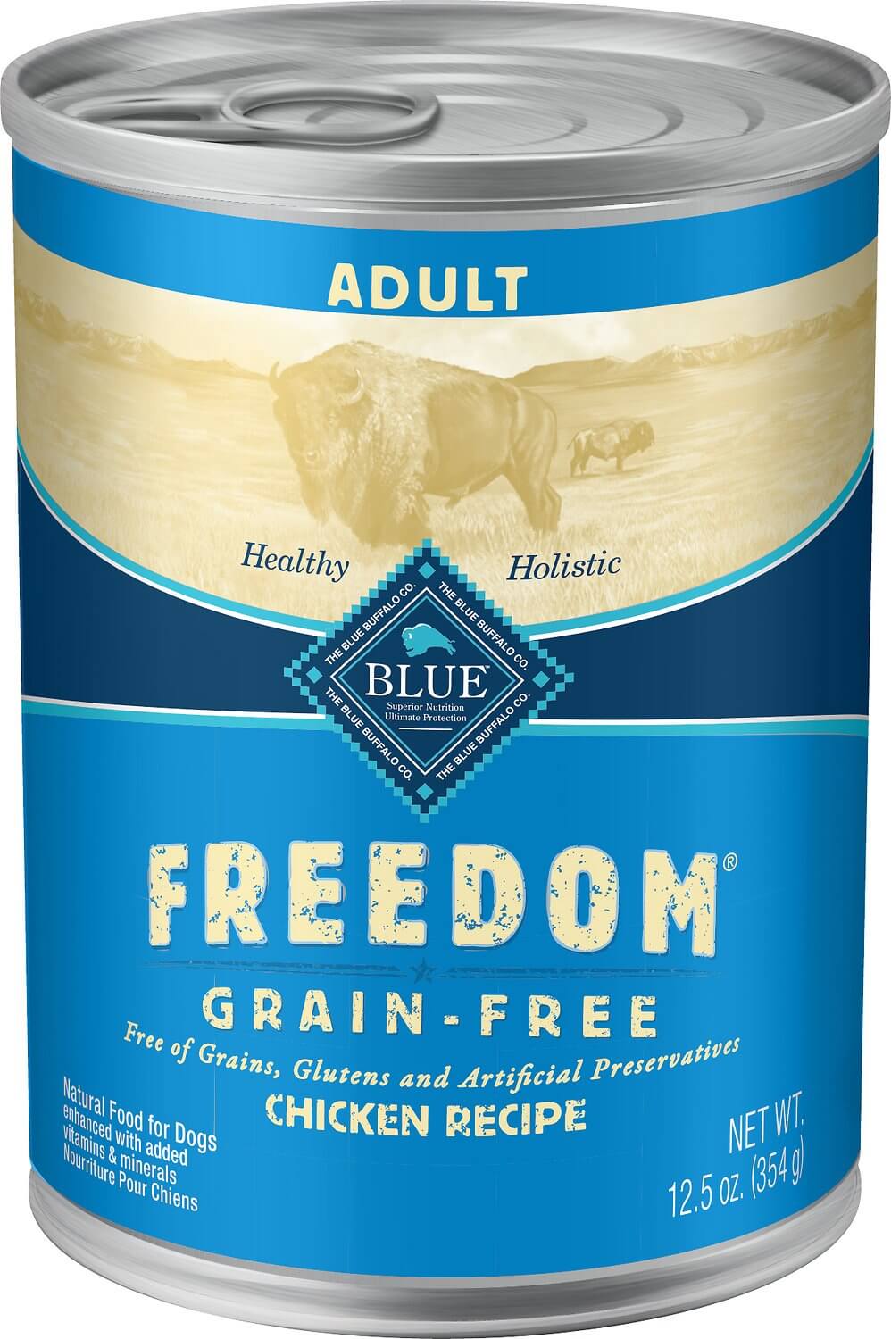 Blue Buffalo Freedom Grain Free Dog Food Review (Canned)