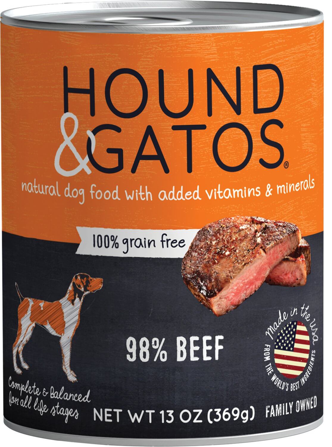 Hound and Gatos Dog Food Review (Canned)