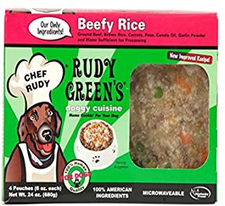 Rudy Green’s Doggy Cuisine Dog Food Review (Cooked Frozen)