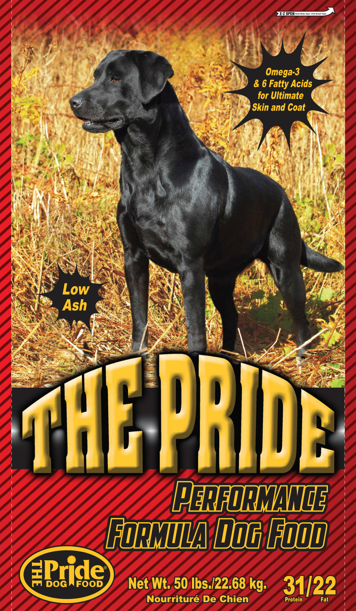 the pride puppy food