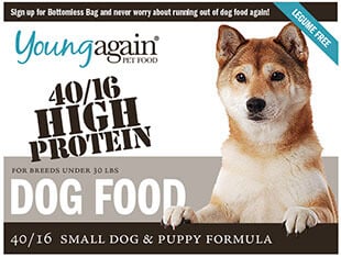 Young Again Dog Food Review (Dry)