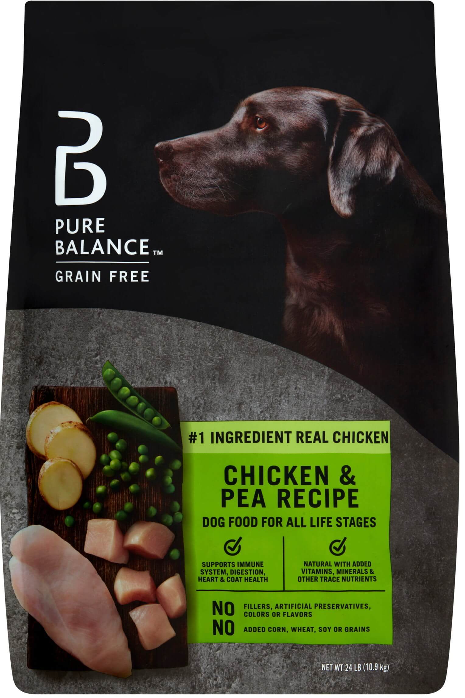Pure balance grain free dog food review rating recalls