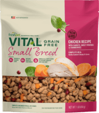 Freshpet Vital Grain Free Small Breed Chicken Pouch Dog Food