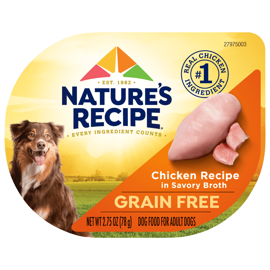 Nature’s Recipe Grain Free Dog Food Review (Trays)