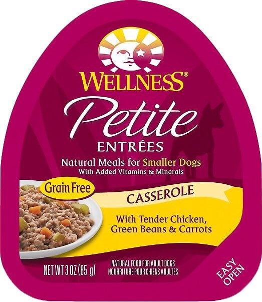 Wellness Petite Entrees Casserole Dog Food Review (Cups)