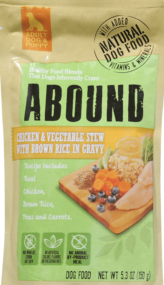 Abound Moist Dog Food Review (Pouch)