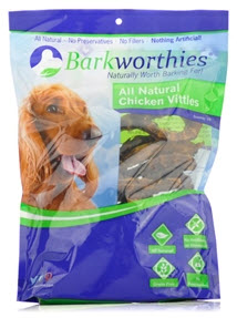 Barkworthies Chicken Vittles Dog Treats Recall