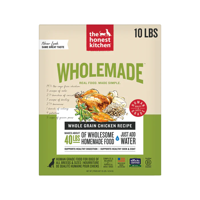 The Honest Kitchen Wholemade Grain Free Dog Food Review (Dehydrated)